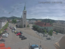 Náměstí, koste sv. Markéty