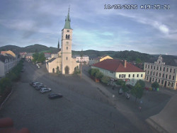 Náměstí, koste sv. Markéty