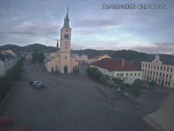 Náměstí, koste sv. Markéty