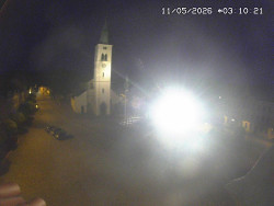 Náměstí, koste sv. Markéty
