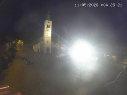 Náměstí, koste sv. Markéty