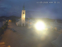 Náměstí, koste sv. Markéty