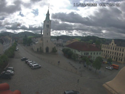 Náměstí, koste sv. Markéty