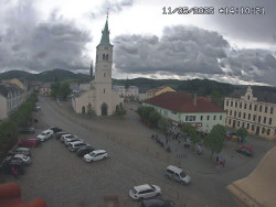 Náměstí, koste sv. Markéty
