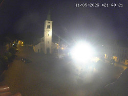 Náměstí, koste sv. Markéty