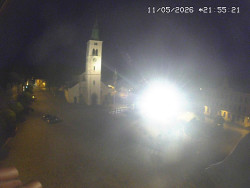 Náměstí, koste sv. Markéty
