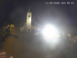 Náměstí, koste sv. Markéty