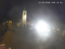 Náměstí, koste sv. Markéty