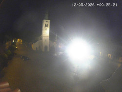 Náměstí, koste sv. Markéty