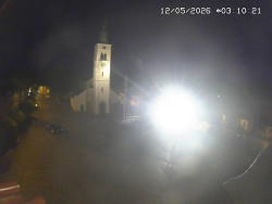 Náměstí, koste sv. Markéty