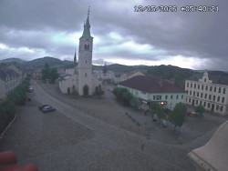 Náměstí, koste sv. Markéty