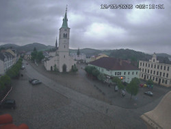 Náměstí, koste sv. Markéty