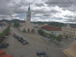 Náměstí, koste sv. Markéty