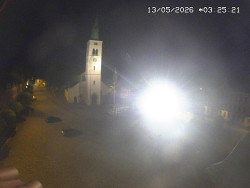 Náměstí, koste sv. Markéty