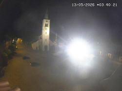 Náměstí, koste sv. Markéty