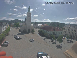Náměstí, koste sv. Markéty