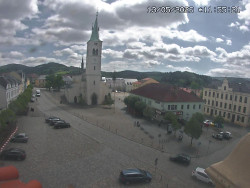 Náměstí, koste sv. Markéty