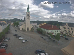 Náměstí, koste sv. Markéty