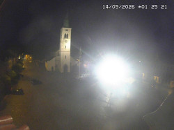 Náměstí, koste sv. Markéty