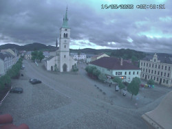 Náměstí, koste sv. Markéty