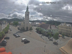Náměstí, koste sv. Markéty
