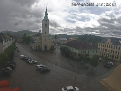 Náměstí, koste sv. Markéty