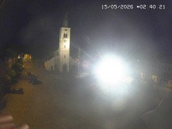 Náměstí, koste sv. Markéty