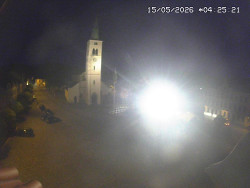 Náměstí, koste sv. Markéty