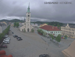 Náměstí, koste sv. Markéty