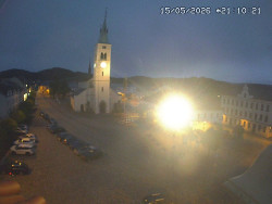 Náměstí, koste sv. Markéty