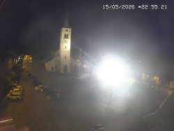 Náměstí, koste sv. Markéty