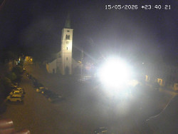 Náměstí, koste sv. Markéty