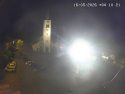 Náměstí, koste sv. Markéty
