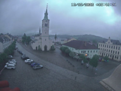 Náměstí, koste sv. Markéty