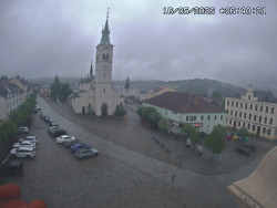 Náměstí, koste sv. Markéty