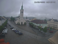 Náměstí, koste sv. Markéty
