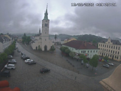 Náměstí, koste sv. Markéty