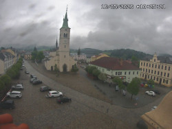 Náměstí, koste sv. Markéty