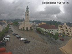 Náměstí, koste sv. Markéty