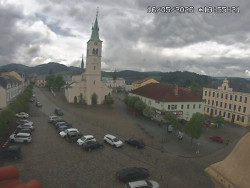 Náměstí, koste sv. Markéty