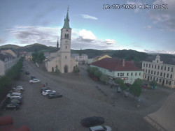 Náměstí, koste sv. Markéty