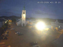 Náměstí, koste sv. Markéty