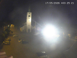 Náměstí, koste sv. Markéty