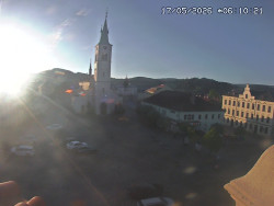 Náměstí, koste sv. Markéty