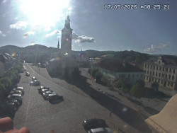 Náměstí, koste sv. Markéty