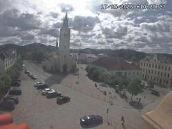 Náměstí, koste sv. Markéty