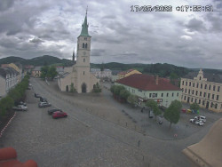Náměstí, koste sv. Markéty