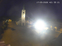 Náměstí, koste sv. Markéty