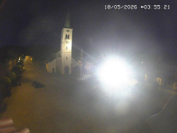 Náměstí, koste sv. Markéty