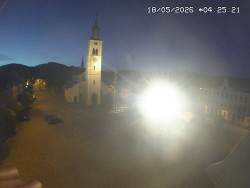Náměstí, koste sv. Markéty
